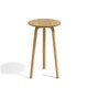 Table basse BELLA, 45 x 49 cm, Chêne huilé
