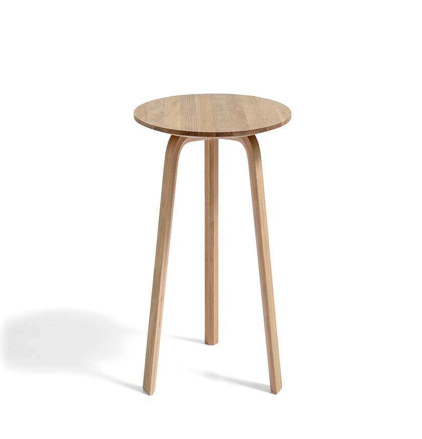 Table basse BELLA de Hay, 45 x 49 cm, Chêne vernis naturel