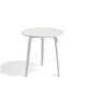 Table basse BELLA, 60 x 39 cm, Blanc