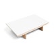 Extension pour table à rallonge CPH30 de Hay, 50 x 90 cm, Structure chêne vernis naturel, Plateau laminé blanc