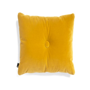 Coussin DOT SOFT VELOURS de Hay, Yellow