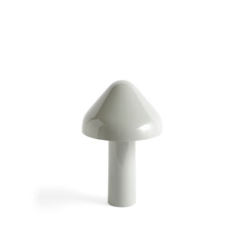 Lampe nomade sans fil PAO de Hay, Cool grey