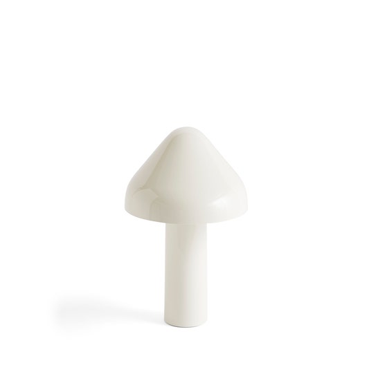 Lampe nomade sans fil PAO de Hay, Cream white