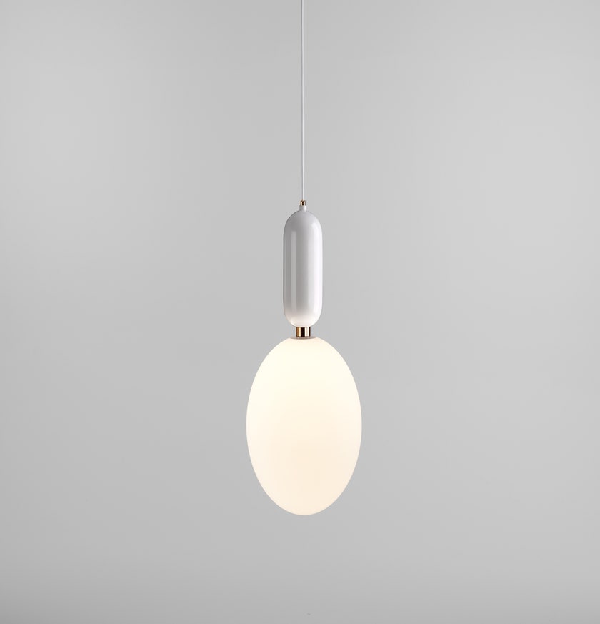 Suspension ABALLS T GR BLANCHE de Parachilna