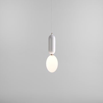 Suspension ABALLS T ME BLANCHE de Parachilna