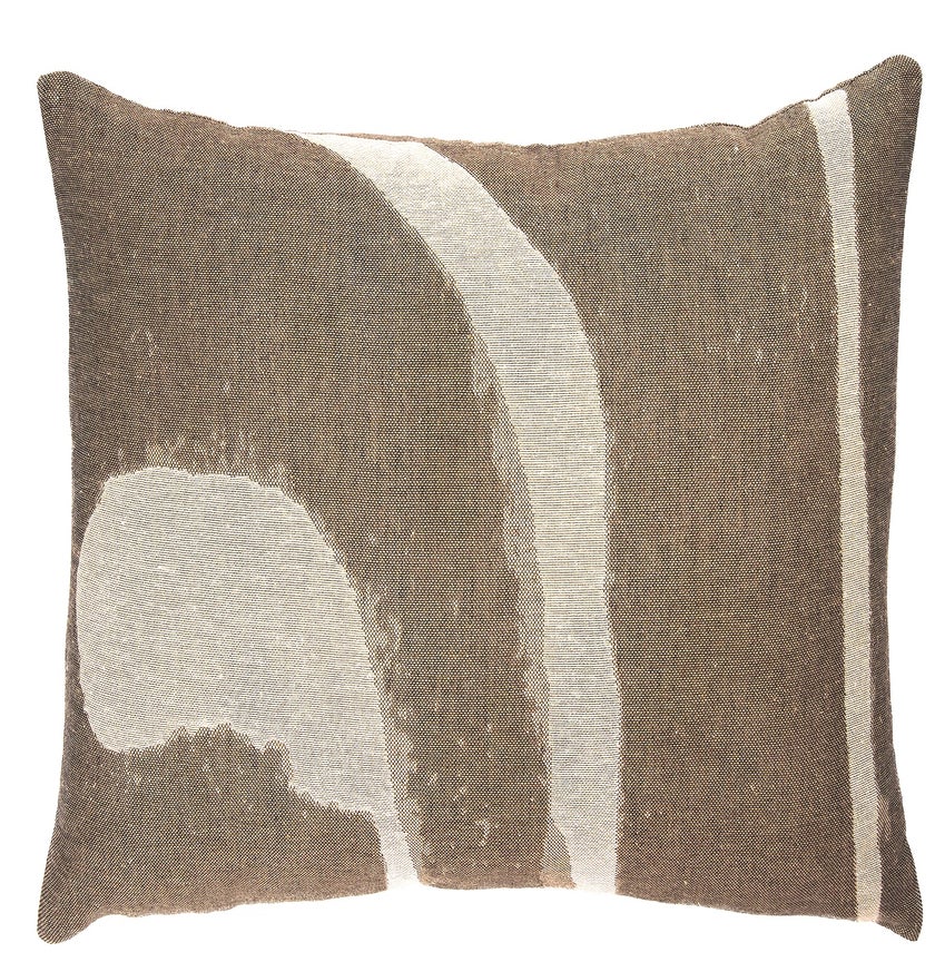 Coussin ABSTRACT DETAIL d'Ethnicraft, 60 x 40 cm, Beige