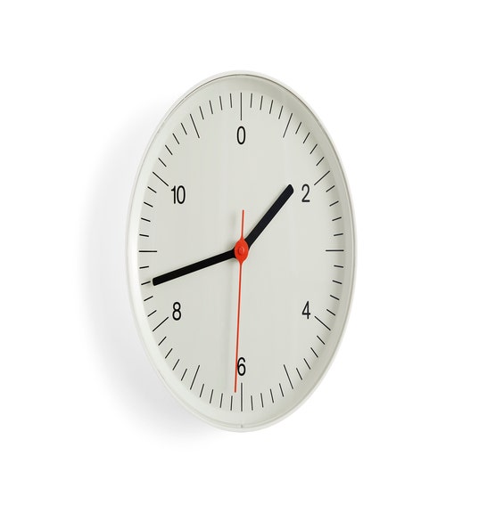 Horloge WALL CLOCK de Hay, White