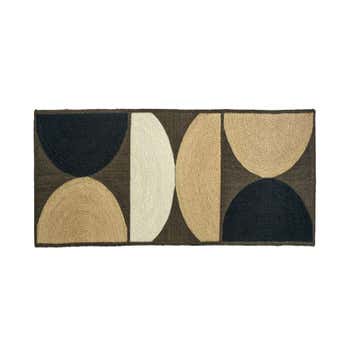 Tapis intérieur ROCKY d'Elitis, 80 x 250 cm, Pirogue