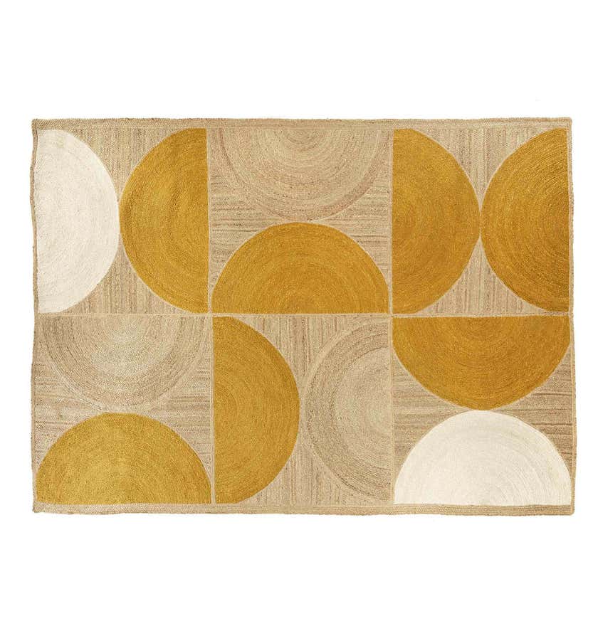 Tapis intérieur ROCKY d'Elitis, 250 x 350 cm, Banane