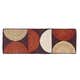 Tapis intérieur ROCKY, 80 x 250 cm, Terracotta