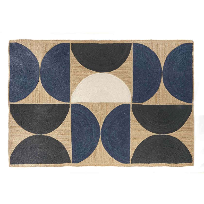 Tapis intérieur ROCKY d'Elitis, 180 x 250 cm, Marine Tapis intérieur ROCKY d'Elitis, 180 x 250 cm, Marine