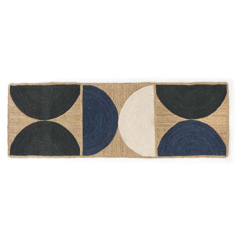 Tapis intérieur ROCKY d'Elitis, 80 x 250 cm, Marine Tapis intérieur ROCKY d'Elitis, 80 x 250 cm, Marine