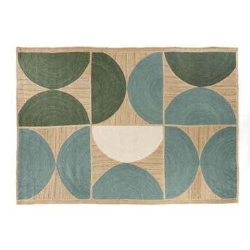 Tapis intérieur ROCKY d'Elitis, 250 x 350 cm, Sauge