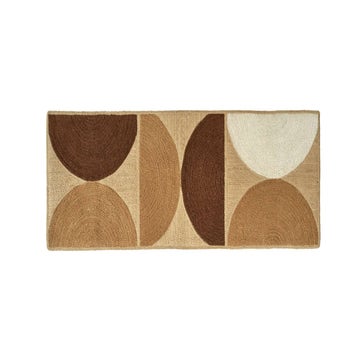 Tapis intérieur ROCKY, 80 x 250 cm, Caramel