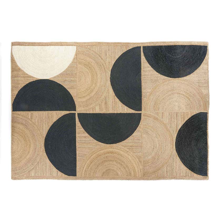 Tapis intérieur ROCKY d'Elitis, 180 x 250 cm, Black Tapis intérieur ROCKY d'Elitis, 180 x 250 cm, Black