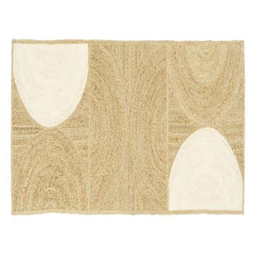 Tapis intérieur ROCKY d'Elitis, 80 x 250 cm, Naturel