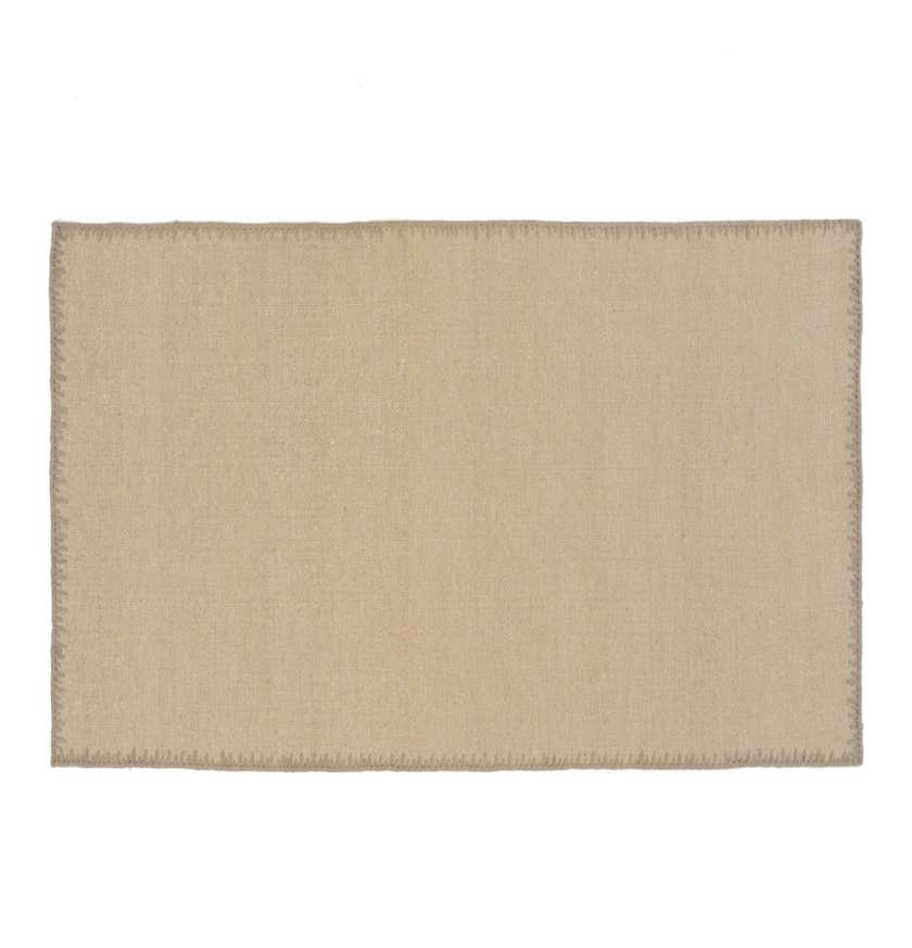 Tapis intérieur TENERE d'Elitis, 80 x 160 cm, Sable