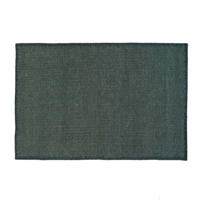 Tapis intérieur TENERE d'Elitis, 80 x 160 cm, Thé vert