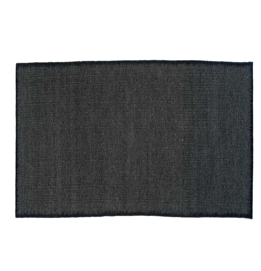 Tapis intérieur TENERE d'Elitis, 80 x 250 cm, Anthracite