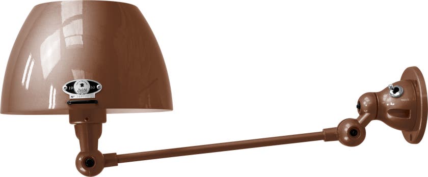 Applique AICLER AIC301 de Jieldé, sans interrupteur, Chocolat Applique AICLER AIC301 de Jieldé, sans interrupteur, Chocolat