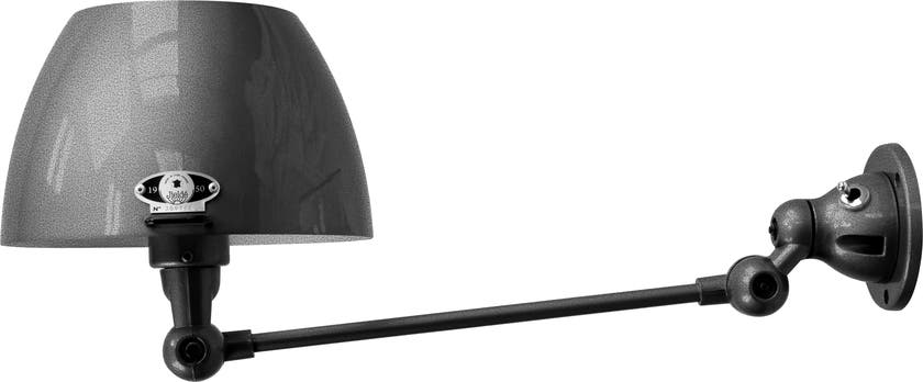 Applique AICLER AIC301 de Jieldé, sans interrupteur, Noir martelé Applique AICLER AIC301 de Jieldé, sans interrupteur, Noir martelé