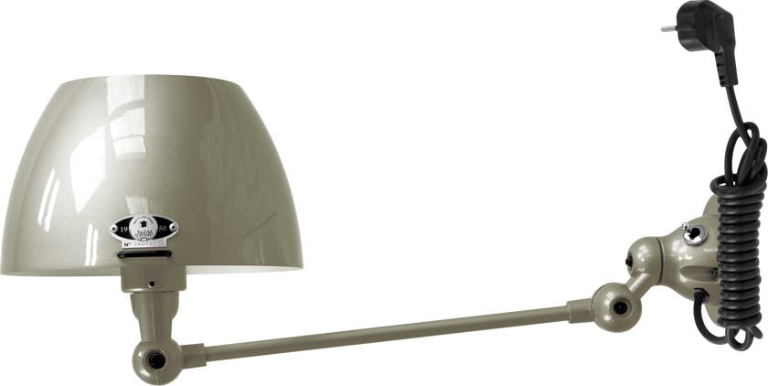 Applique AICLER AIC301CS de Jieldé, avec interrupteur, Kaki gris Applique AICLER AIC301CS de Jieldé, avec interrupteur, Kaki gris
