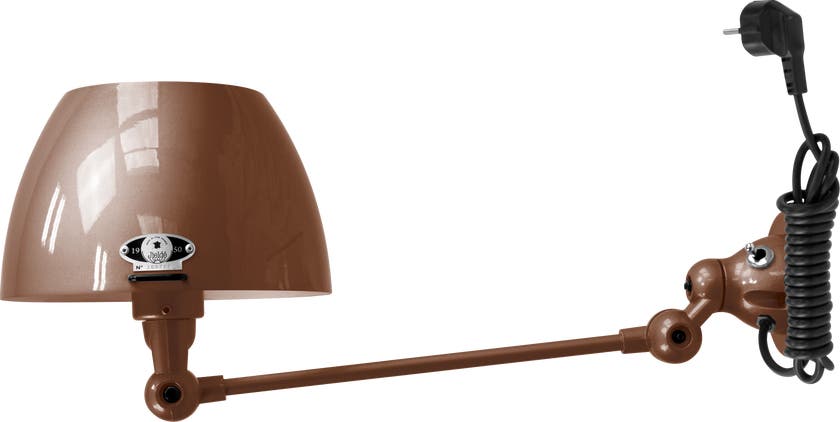 Applique AICLER AIC301CS de Jieldé, avec interrupteur, Chocolat Applique AICLER AIC301CS de Jieldé, avec interrupteur, Chocolat