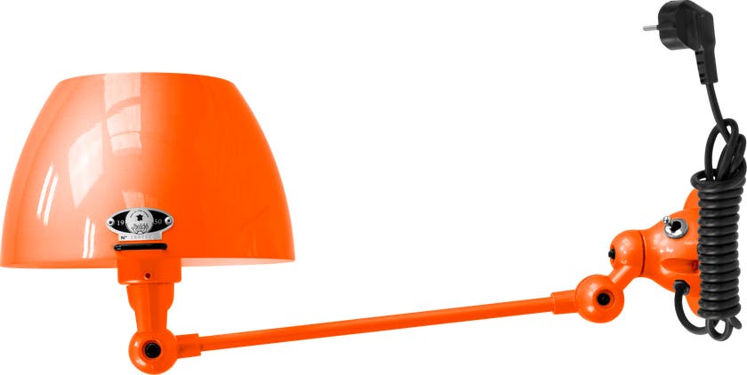 Applique AICLER AIC301CS de Jieldé, avec interrupteur, Orange Applique AICLER AIC301CS de Jieldé, avec interrupteur, Orange