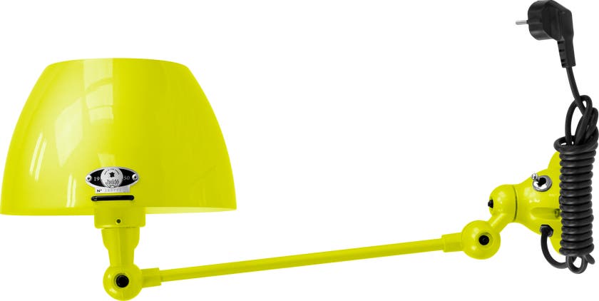 Applique AICLER AIC301CS de Jieldé, avec interrupteur, Jaune souffre Applique AICLER AIC301CS de Jieldé, avec interrupteur, Jaune souffre