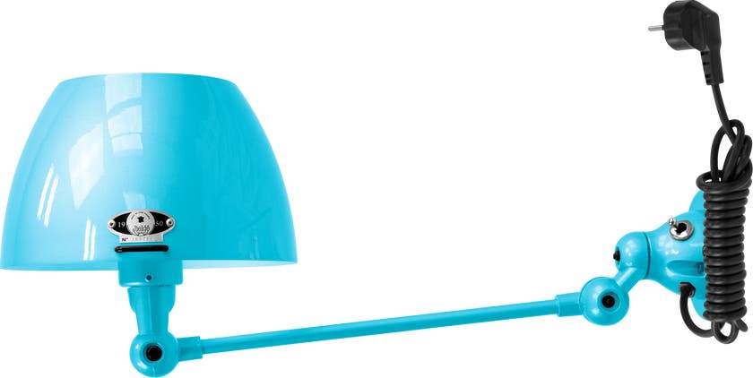 Applique AICLER AIC301CS de Jieldé, avec interrupteur, Bleu pastel Applique AICLER AIC301CS de Jieldé, avec interrupteur, Bleu pastel