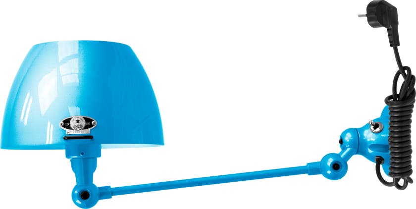 Applique AICLER AIC301CS de Jieldé, avec interrupteur, Bleu clair Applique AICLER AIC301CS de Jieldé, avec interrupteur, Bleu clair