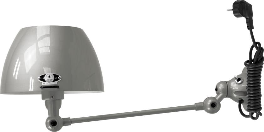 Applique AICLER AIC301CS de Jieldé, avec interrupteur, Gris souris Applique AICLER AIC301CS de Jieldé, avec interrupteur, Gris souris