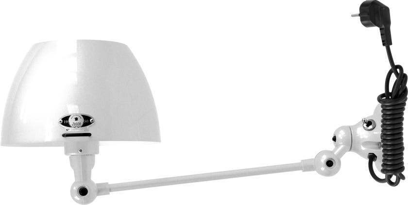 Applique AICLER AIC301CS de Jieldé, avec interrupteur, Gris argent Applique AICLER AIC301CS de Jieldé, avec interrupteur, Gris argent