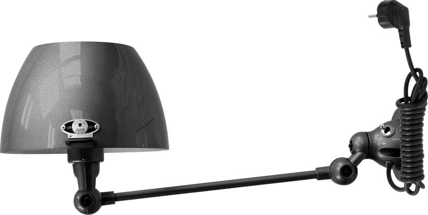 Applique AICLER AIC301CS de Jieldé, avec interrupteur, Noir martelé Applique AICLER AIC301CS de Jieldé, avec interrupteur, Noir martelé