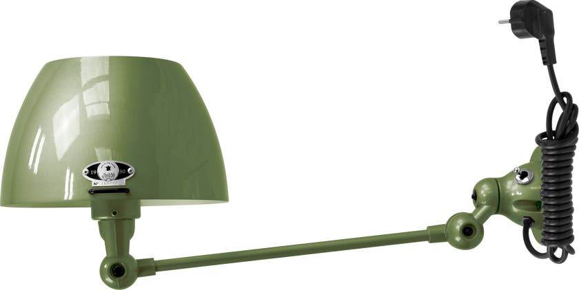 Applique AICLER AIC301CS de Jieldé, avec interrupteur, Vert olive Applique AICLER AIC301CS de Jieldé, avec interrupteur, Vert olive