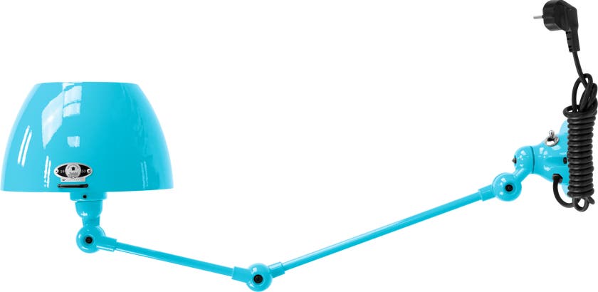 Applique AICLER AIC371CS de Jieldé, avec interrupteur, Bleu pastel Applique AICLER AIC371CS de Jieldé, avec interrupteur, Bleu pastel