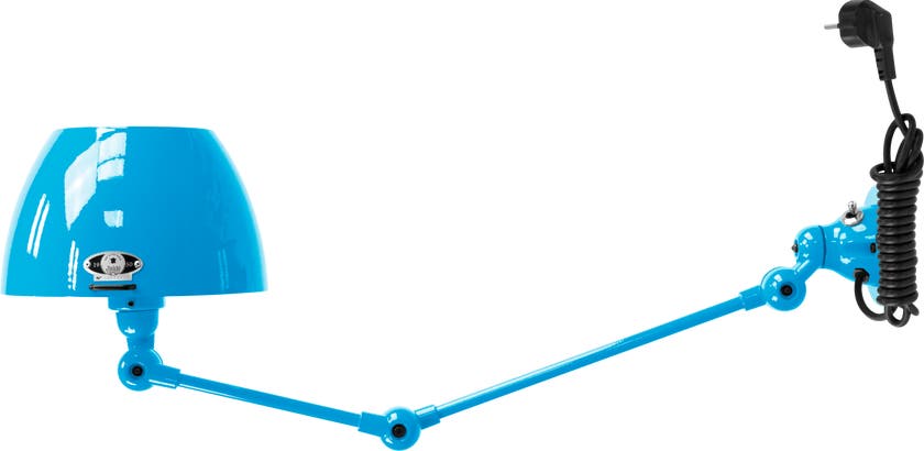 Applique AICLER AIC371CS de Jieldé, avec interrupteur, Bleu clair Applique AICLER AIC371CS de Jieldé, avec interrupteur, Bleu clair
