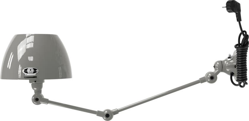 Applique AICLER AIC371CS de Jieldé, avec interrupteur, Gris souris Applique AICLER AIC371CS de Jieldé, avec interrupteur, Gris souris