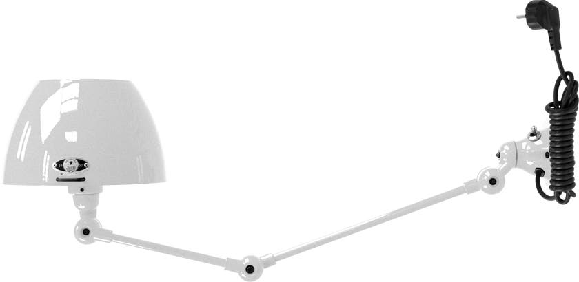 Applique AICLER AIC371CS de Jieldé, avec interrupteur, Gris argent Applique AICLER AIC371CS de Jieldé, avec interrupteur, Gris argent