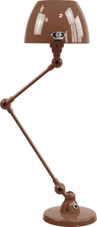 Lampe à poser AICLER AIC373 de Jieldé, Chocolat Lampe à poser AICLER AIC373 de Jieldé, Chocolat
