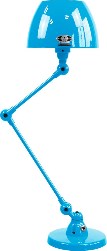 Lampe à poser AICLER AIC373 de Jieldé, Bleu clair Lampe à poser AICLER AIC373 de Jieldé, Bleu clair