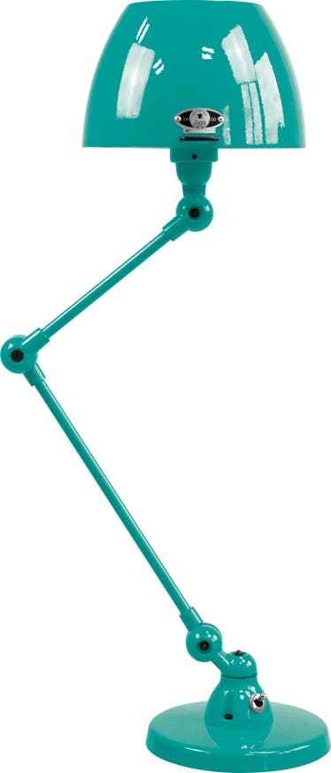 Lampe à poser AICLER AIC373 de Jieldé, Bleu d'eau Lampe à poser AICLER AIC373 de Jieldé, Bleu d'eau