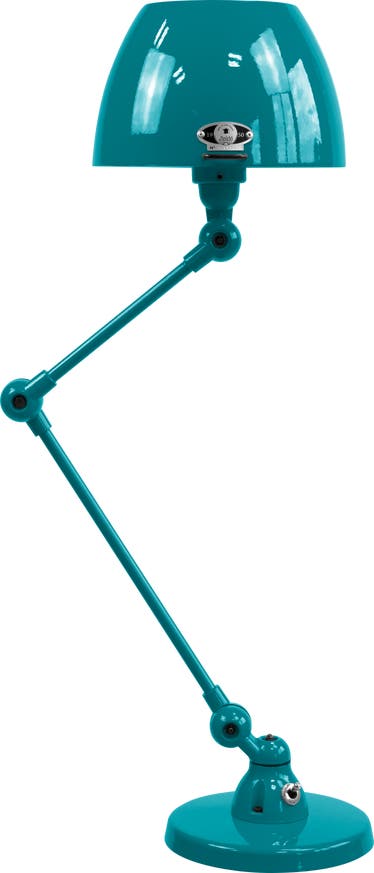 Lampe à poser AICLER AIC373 de Jieldé, Bleu océan Lampe à poser AICLER AIC373 de Jieldé, Bleu océan