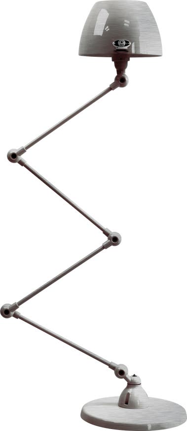 Lampadaire AICLER AIC433 de Jieldé, Acier brossé Lampadaire AICLER AIC433 de Jieldé, Acier brossé