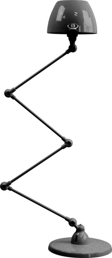 Lampadaire AICLER AIC433 de Jieldé, Noir martelé Lampadaire AICLER AIC433 de Jieldé, Noir martelé