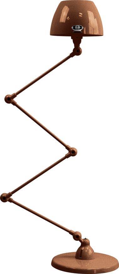 Lampadaire AICLER AIC433 de Jieldé, Cuivre martelé Lampadaire AICLER AIC433 de Jieldé, Cuivre martelé