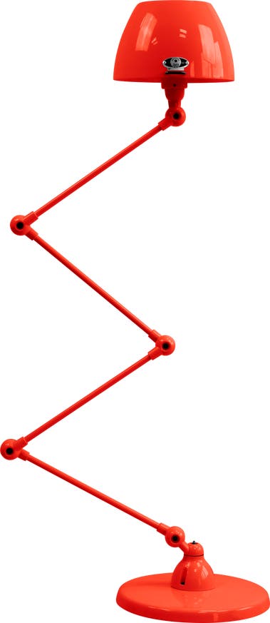 Lampadaire AICLER AIC433 de Jieldé, Rouge Lampadaire AICLER AIC433 de Jieldé, Rouge