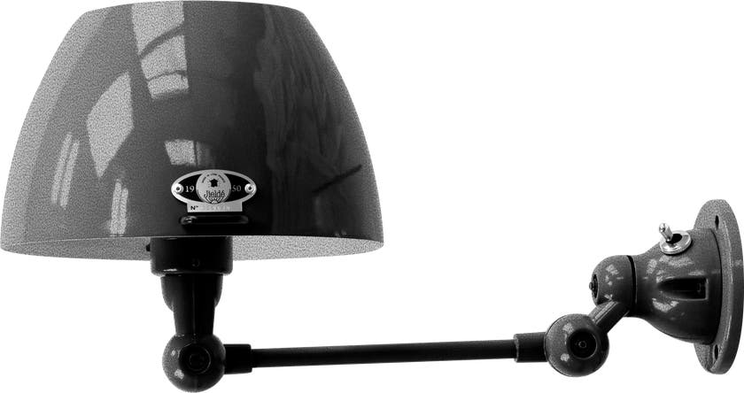 Applique AICLER AIC701 de Jieldé, sans interrupteur, Noir martelé Applique AICLER AIC701 de Jieldé, sans interrupteur, Noir martelé