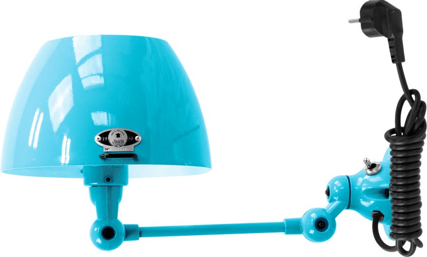 Applique AICLER AIC701CS de Jieldé, avec interrupteur, Bleu pastel Applique AICLER AIC701CS de Jieldé, avec interrupteur, Bleu pastel
