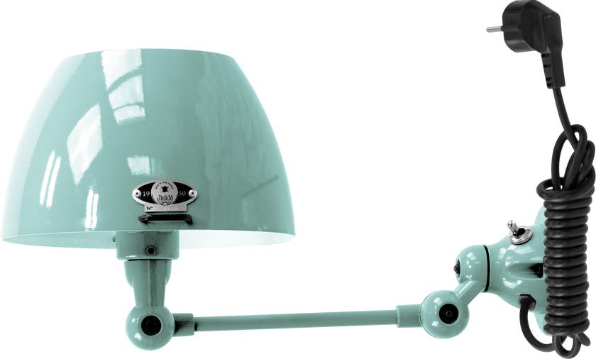 Applique AICLER AIC701CS de Jieldé, avec interrupteur, Vert vespa Applique AICLER AIC701CS de Jieldé, avec interrupteur, Vert vespa